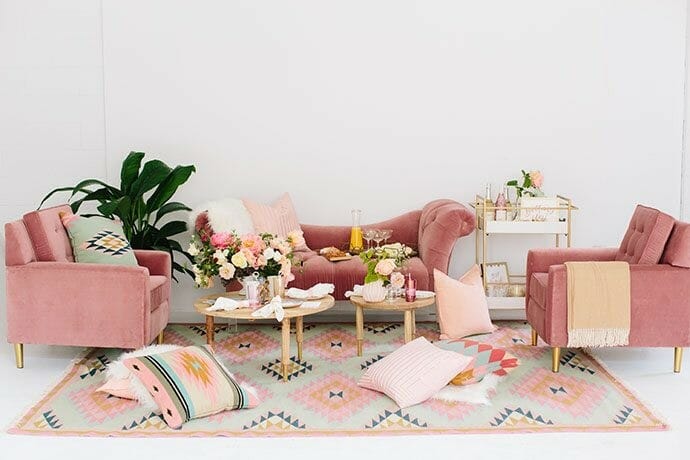 How to apply pink colour in your home: 20+ photos to get inspiration