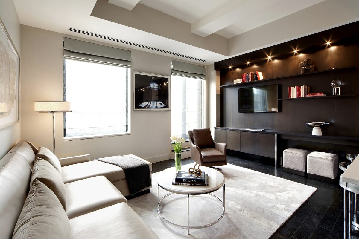 modern style living room ideas 2024