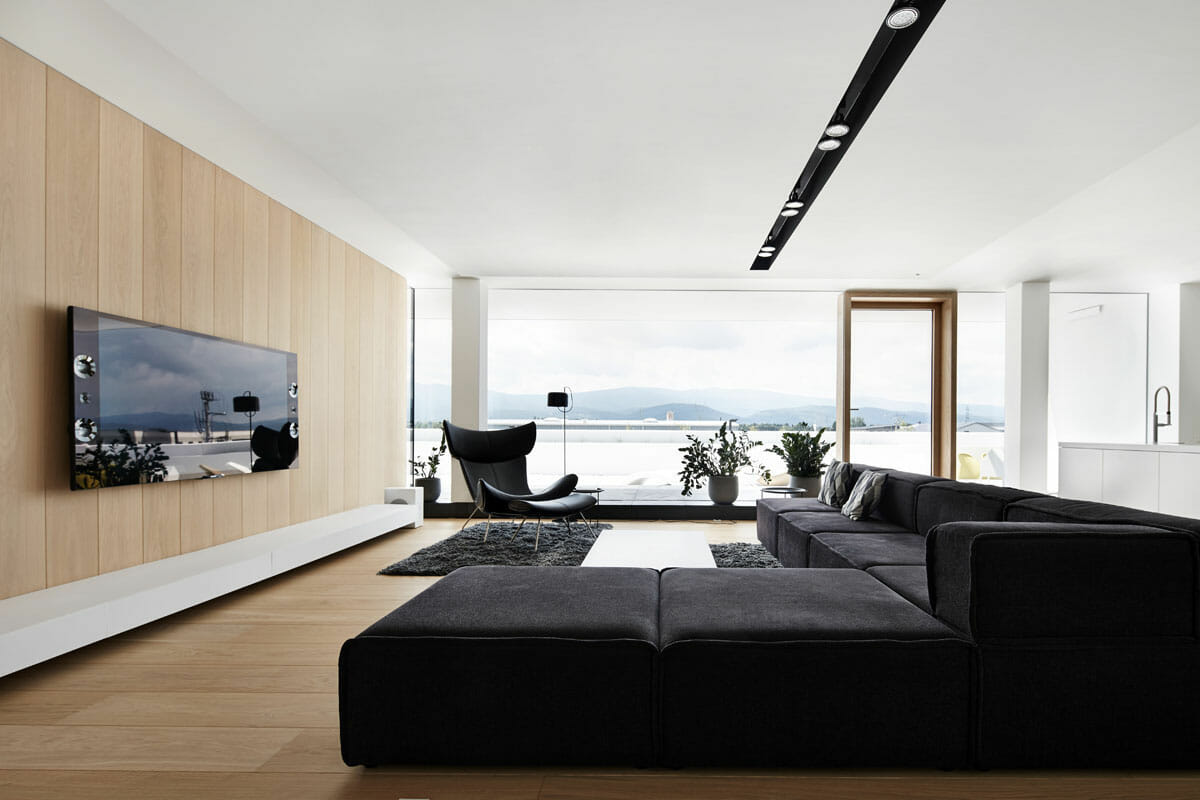 modern homes interior bedroom