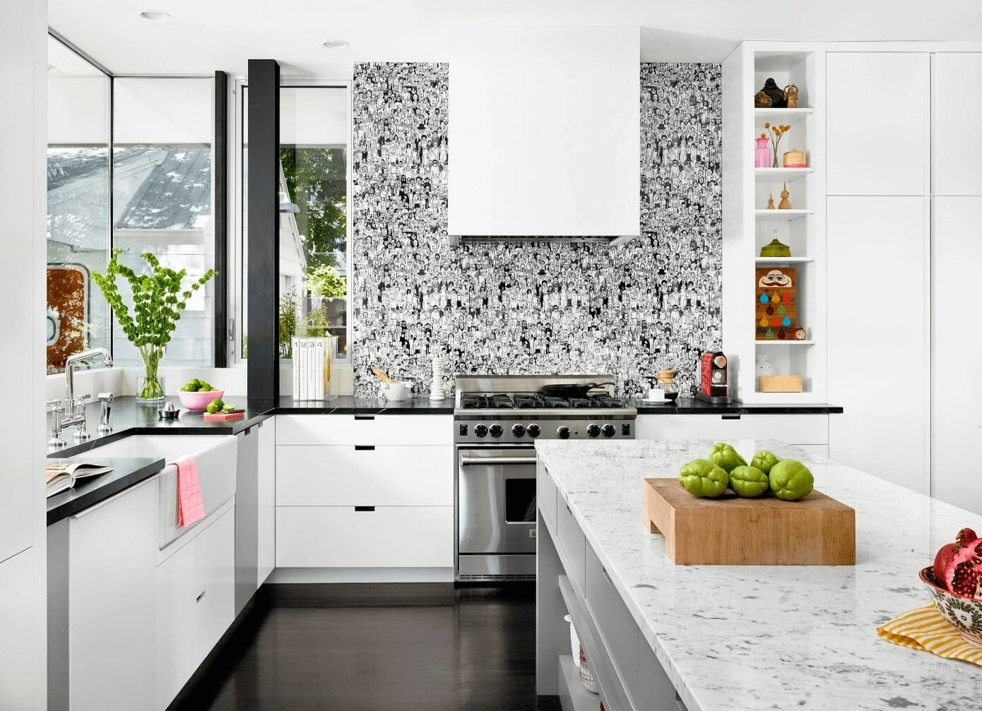 Modern Kitchen Wallpaper