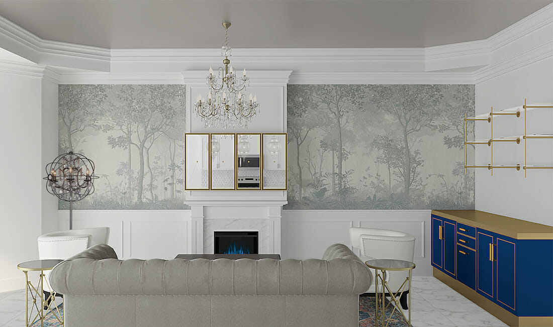 amazing living room wallpaper