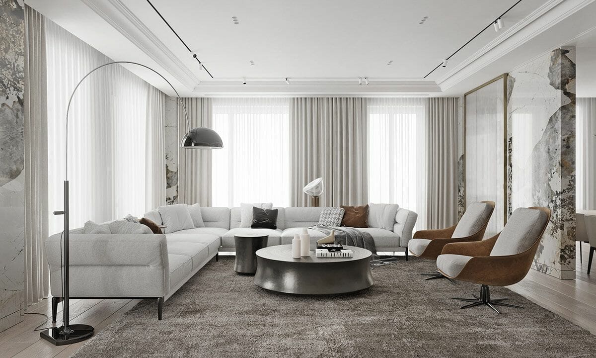 Before & After: Contemporary Home Interior Design - Decorilla