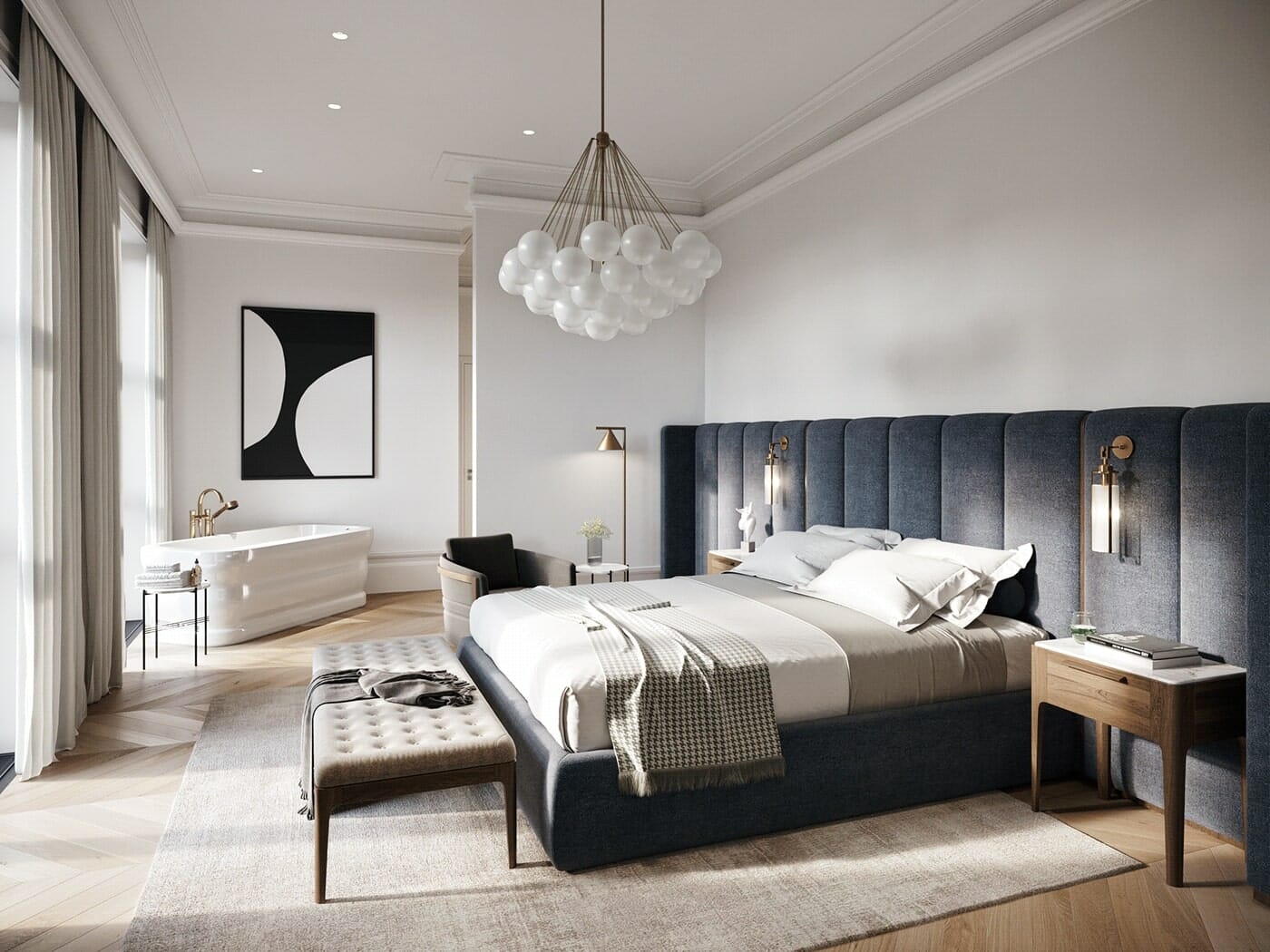 Minimal Modern Master Bedroom Design For A Sleek Look 