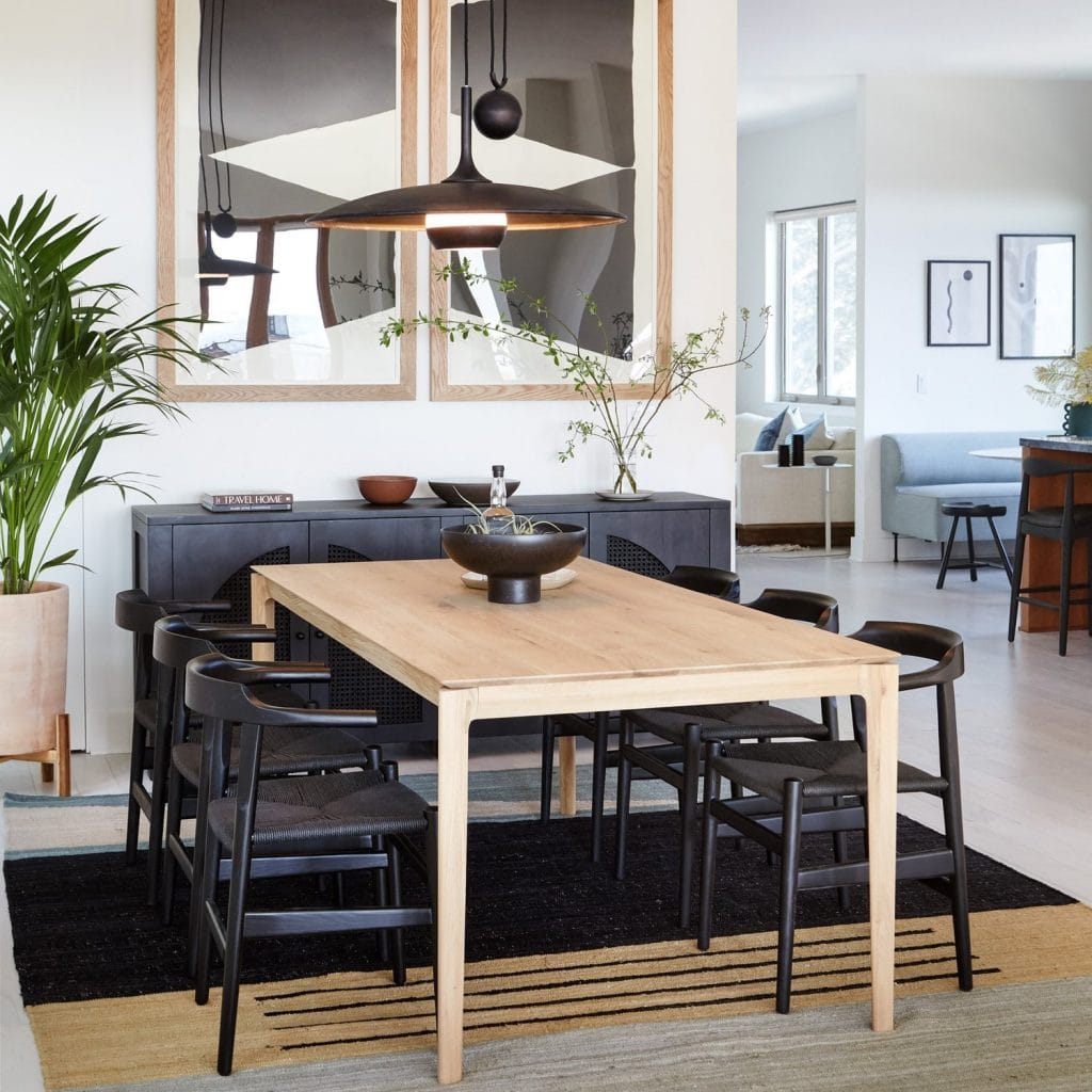 Dining room by one of Decorilla's top San Jose interior designers, Bridget Bruce