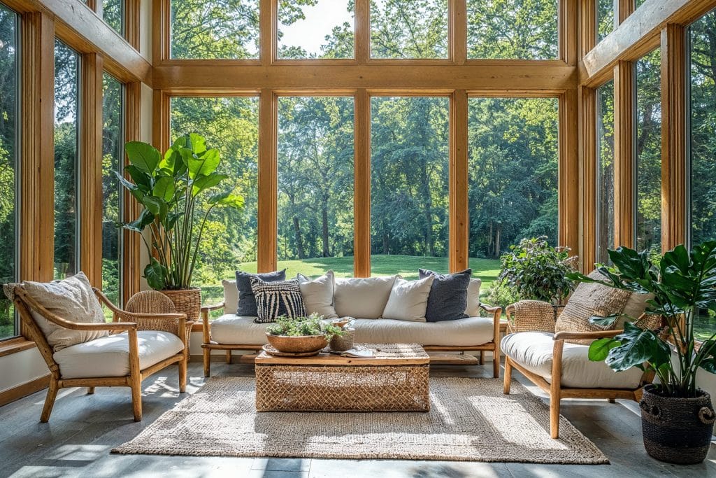 Sunroom by Decorilla's top interior designers from Columbus