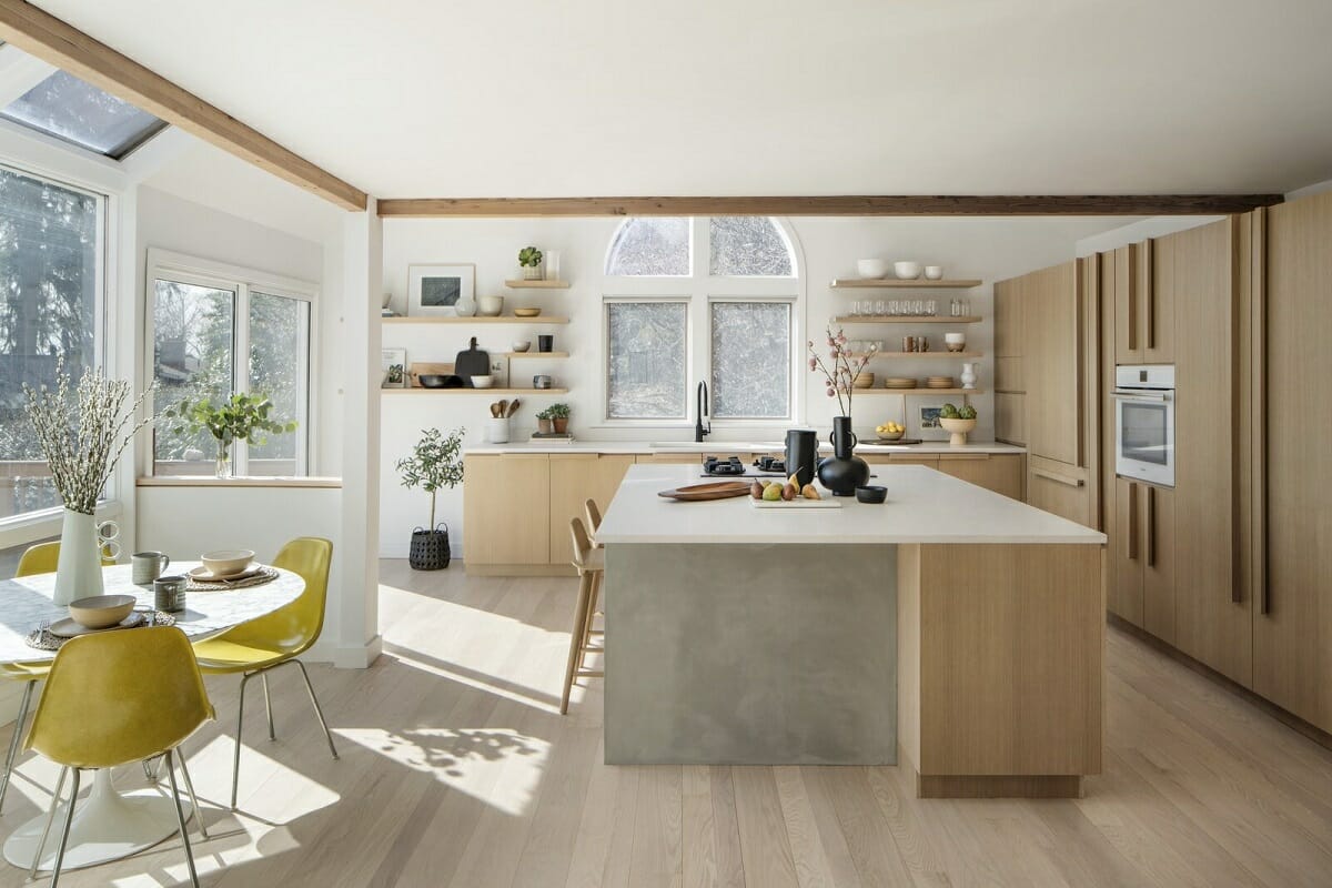Kitchen Colorful Cabinets Ceramic Tile Backsplashes Design Photos and Ideas  - Dwell