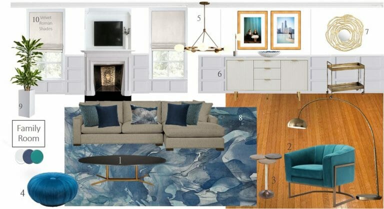 Before & After: Modern Classic Interior Design Makeover - Decorilla ...