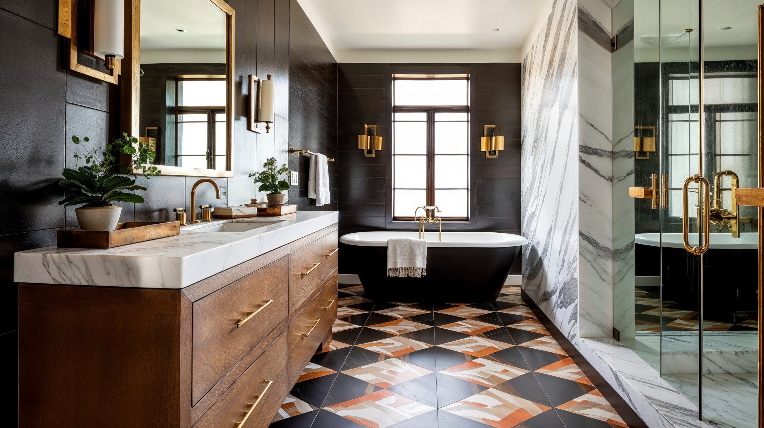 25 Wood Tile Showers For Your Bathroom