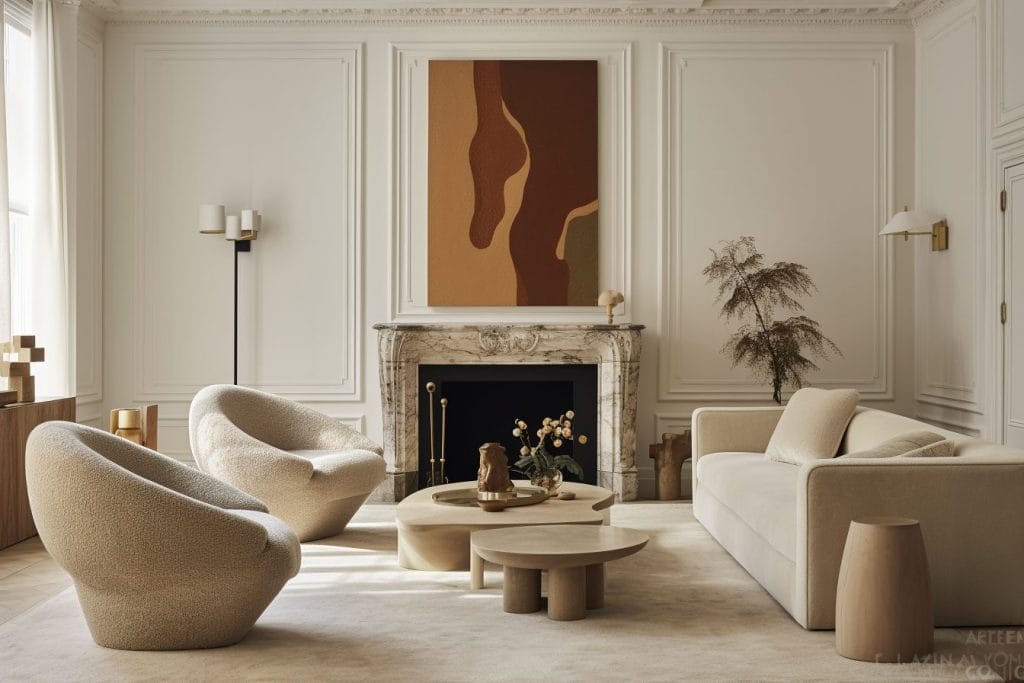 Living room by Decorilla's top interior designers from Washington