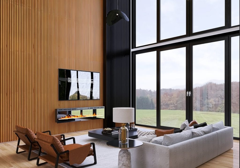 Contemporary living room by top Decorilla Rhode Island interior designers