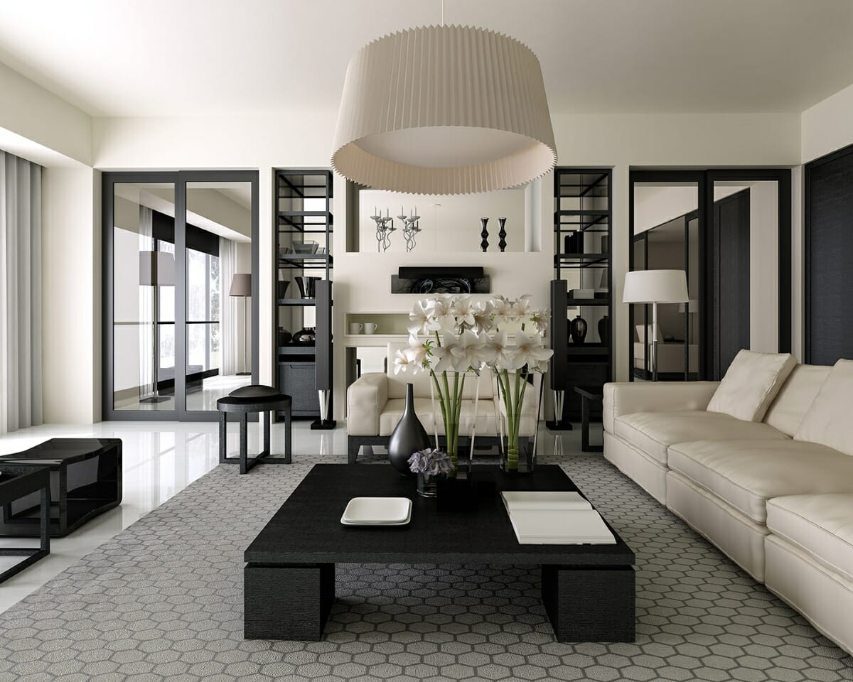 12 Black and White Interior Design Ideas for Monochrome Magic -