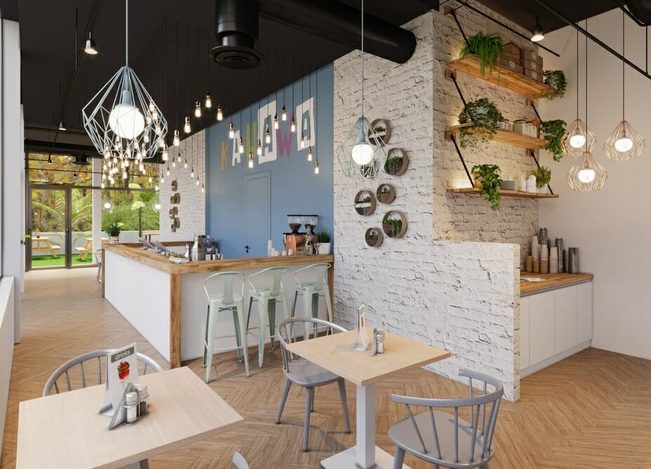 Small Coffee Shop Interior Design - Design Talk