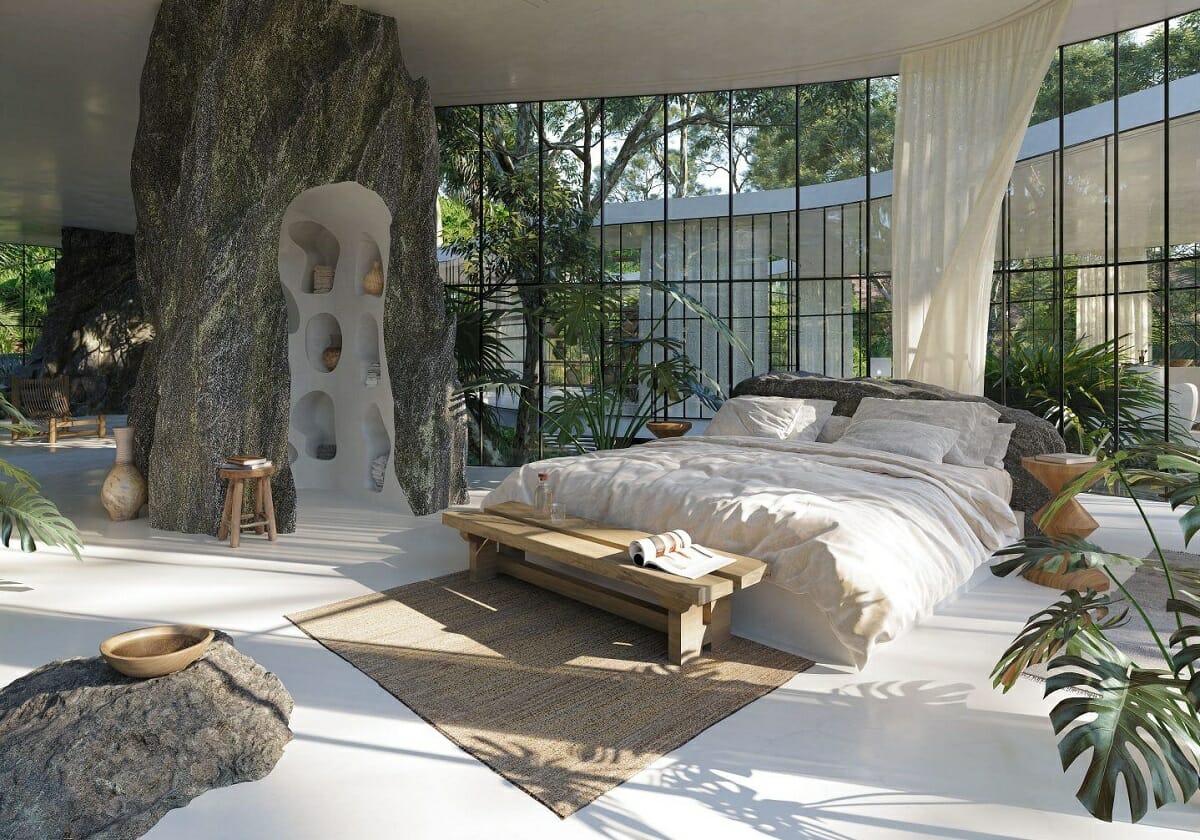 biophilic interior design bedroom        <h3 class=