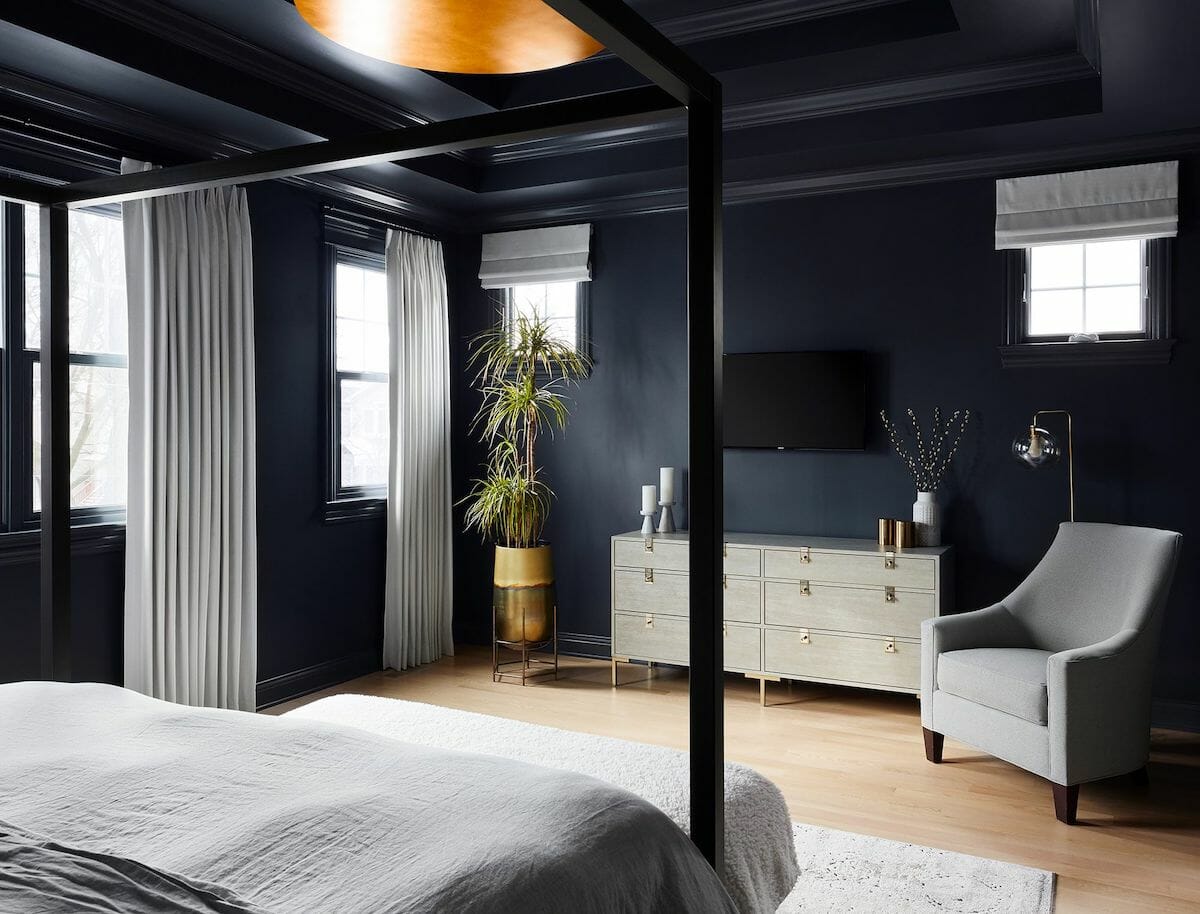Modern Black Ceiling Lamps For Living Room