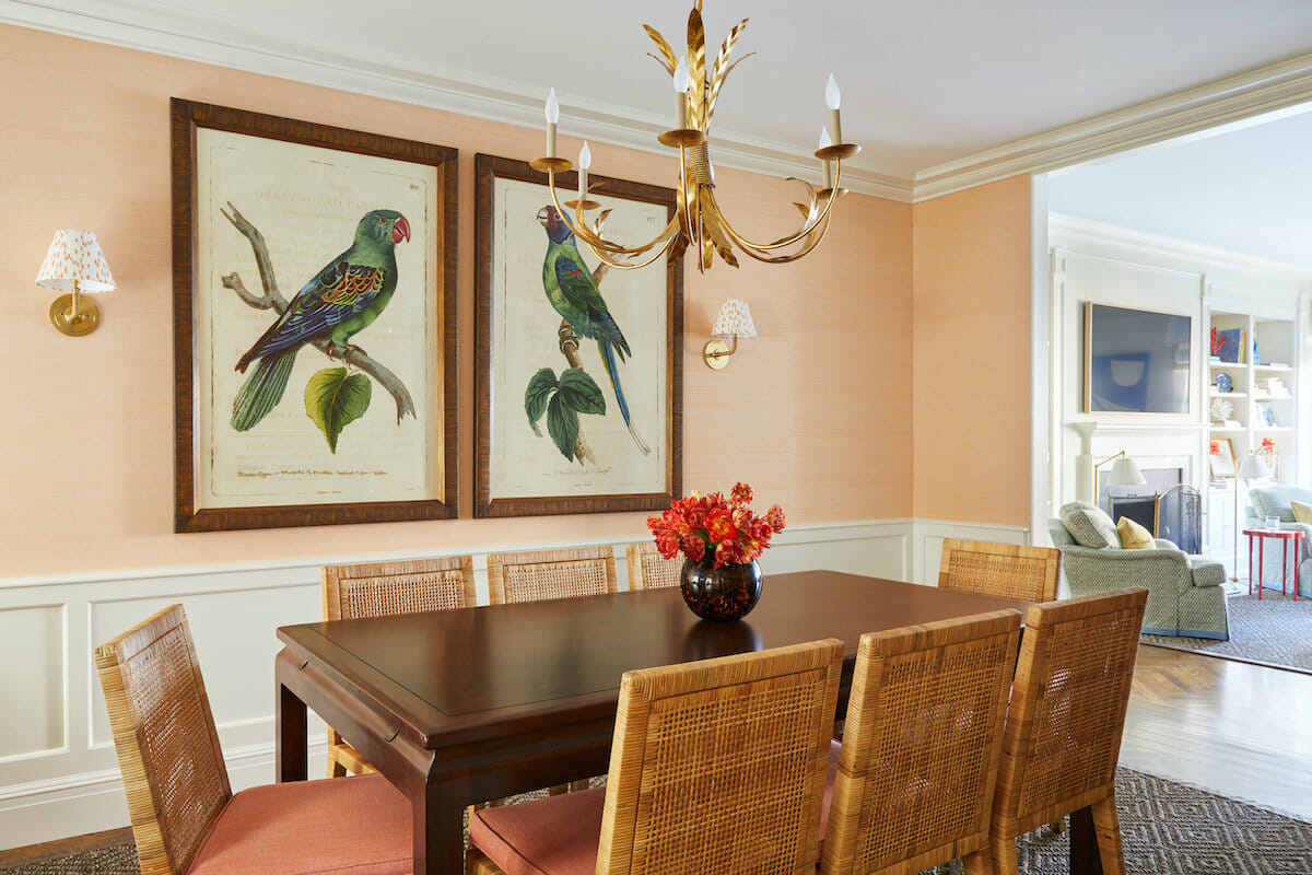 dining room by one of the best interior designers nyc - emily c butler