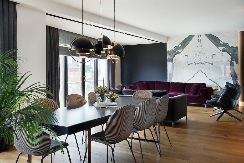 Contemporary Living And Dining By Decorilla Buffalo Interior Designers 1024x683 