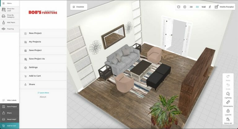 3D Room Designer 7 Best Virtual Room Design Apps Decorilla Online   Bobs 3D Room Planner 768x415 