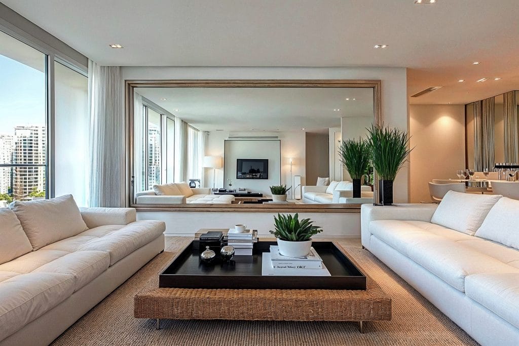 Contemporary living room design online by Decorilla