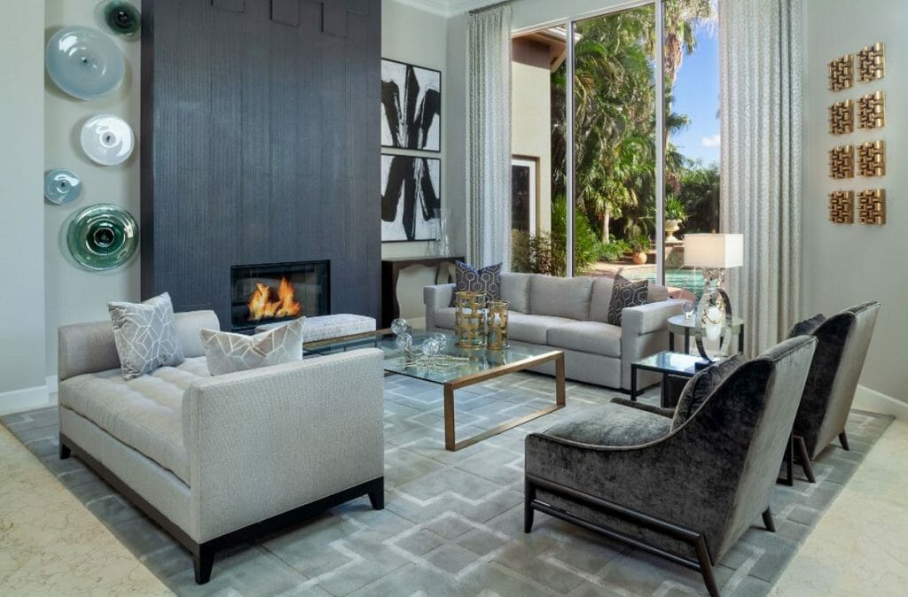 Formal Living Room Interior Design In Palm Beach Lorraine Rogers 1024x674 