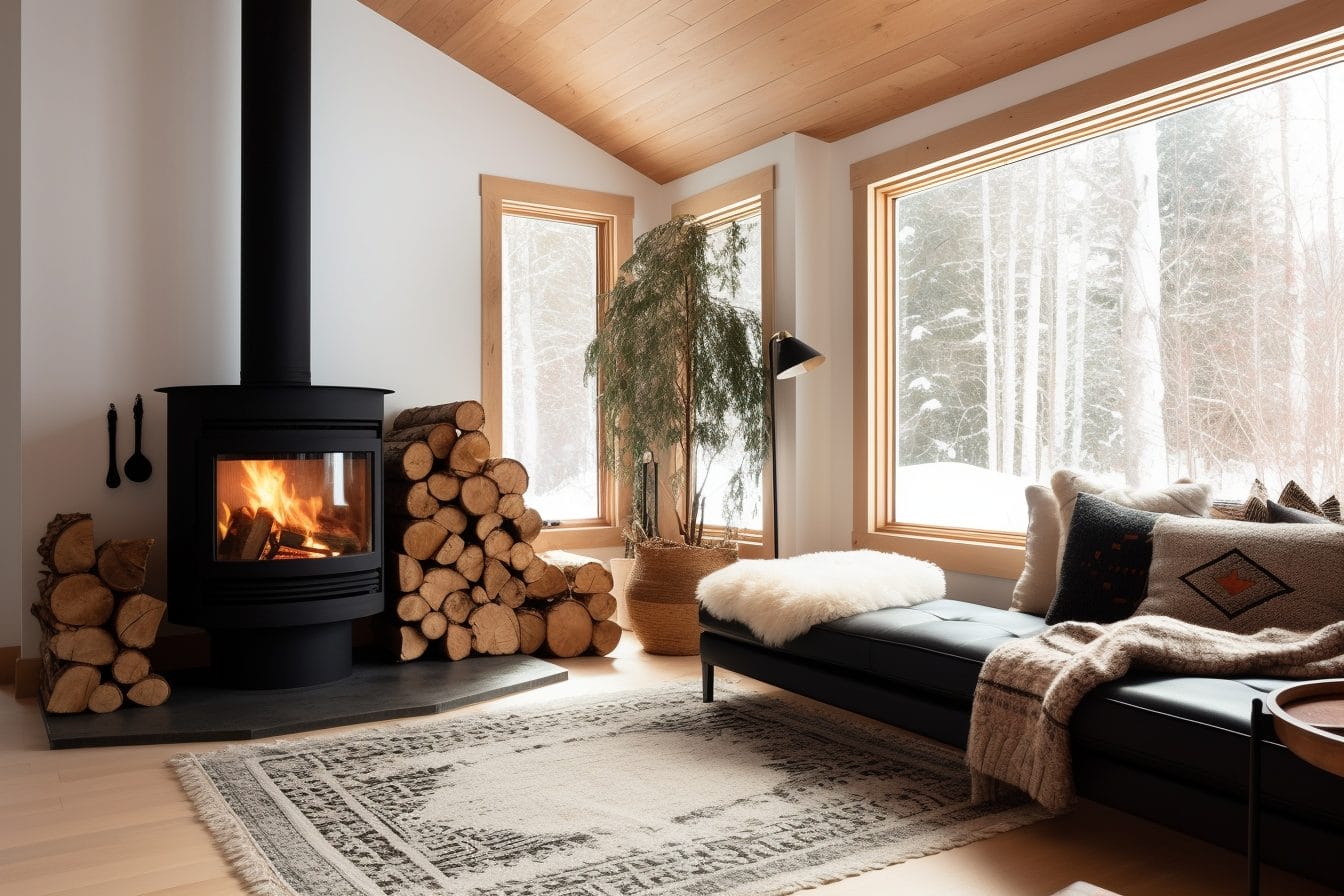 Before & After: Log Cabin Modern Interior Refresh
