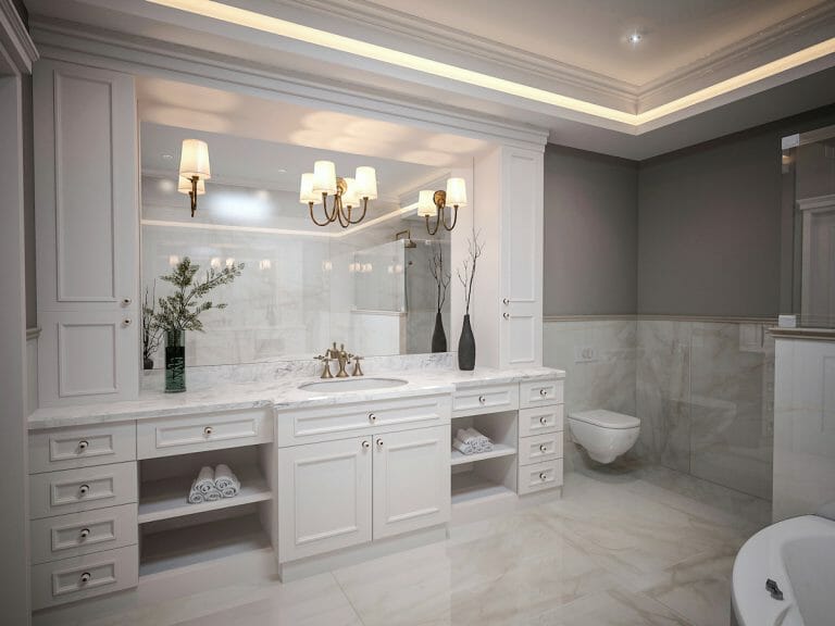 8 Best Marble Bathroom Ideas for a Polished Look - Decorilla Online ...