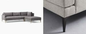 Best Chaise Sectional West Elm 300x120 