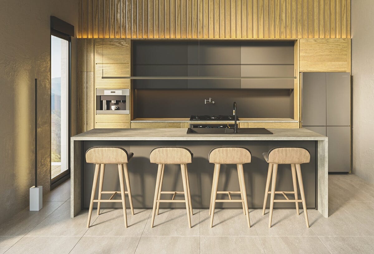 2023 Interior Design Trends — Bold Colored Kitchen Appliances