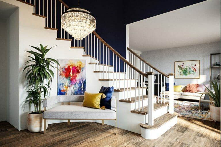 12 Best Staircase Decorating Ideas For A Styled Look - Decorilla Online 