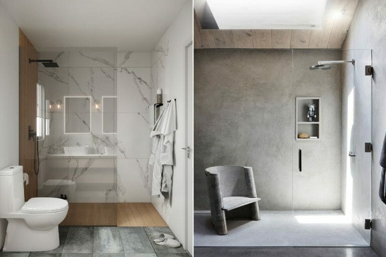 21 Hottest Bathroom Trends 2023 You Don T Want To Miss Decorilla   Small Bathroom Trends 2023 Frameless Glass 768x512 