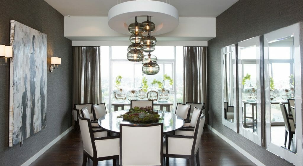 Transitional Dining Room Interior Design By Lori D. 1024x563 