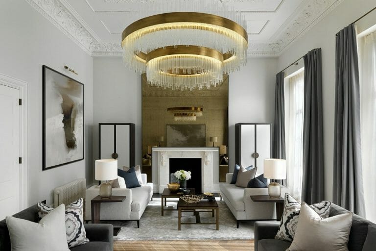 Transitional Glam Style Living Room By Ilaria C 768x512 