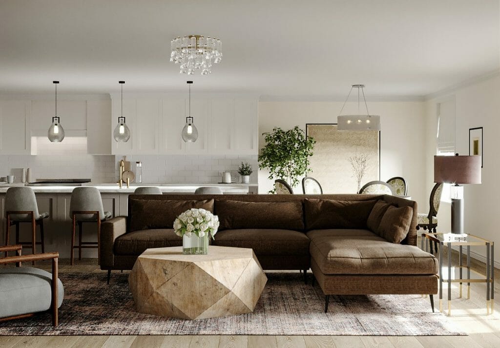 Transitional Style Living Room By Casey H 1024x713 