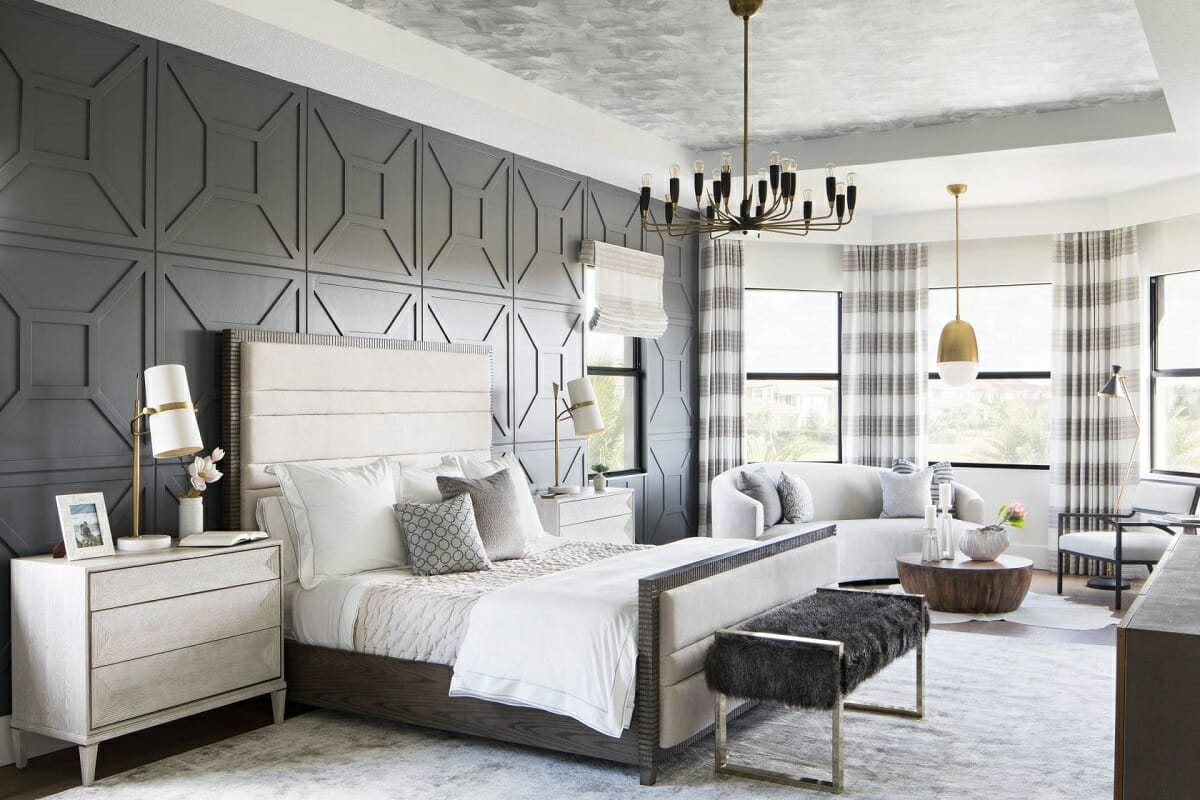 Before & After: Covetable Contemporary Master Bedroom Design -
