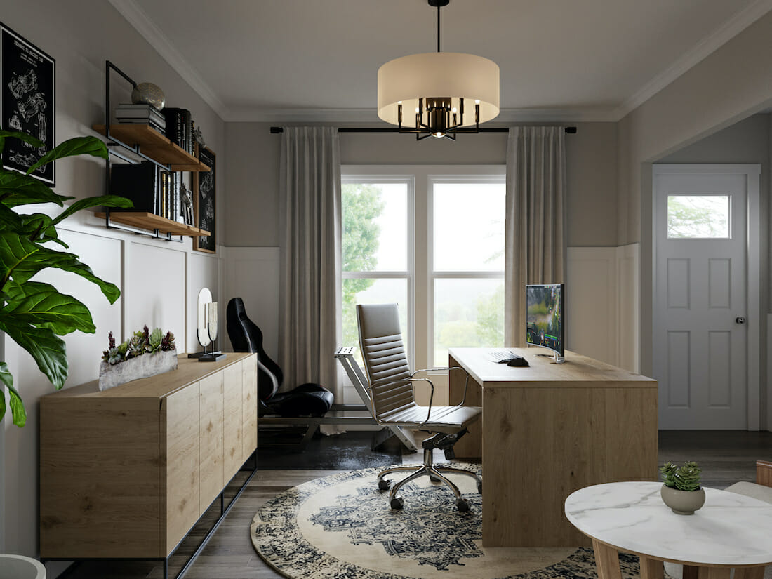 Turn A Dining Room Into An Office
