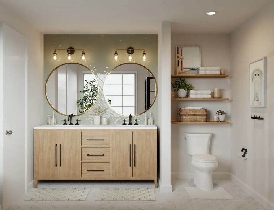 7 Ideas on How to Decorate the Bathroom Counter - Inspiration For Moms