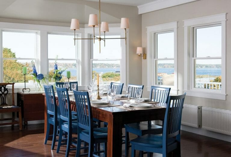 Dining Room By One Of The Maine Interior Designers Brett Johnson 768x523 