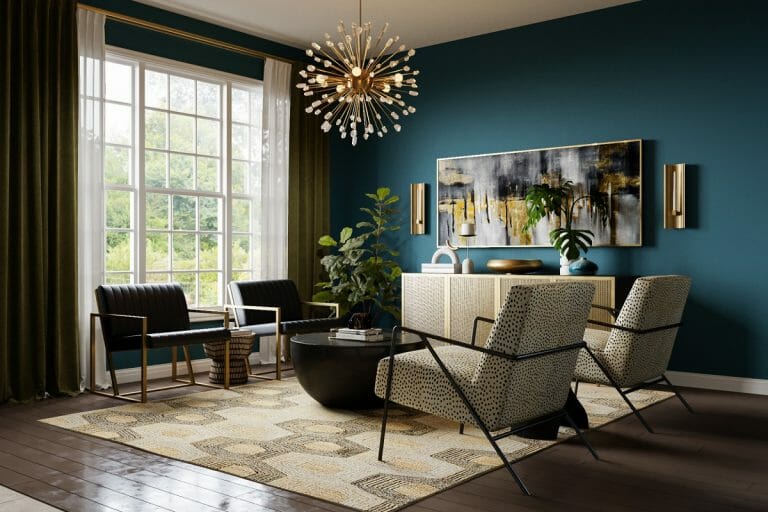 Eclectic-living-room-with-jewel-tone-blue-colors-by-Marine-H-768x512.jpg