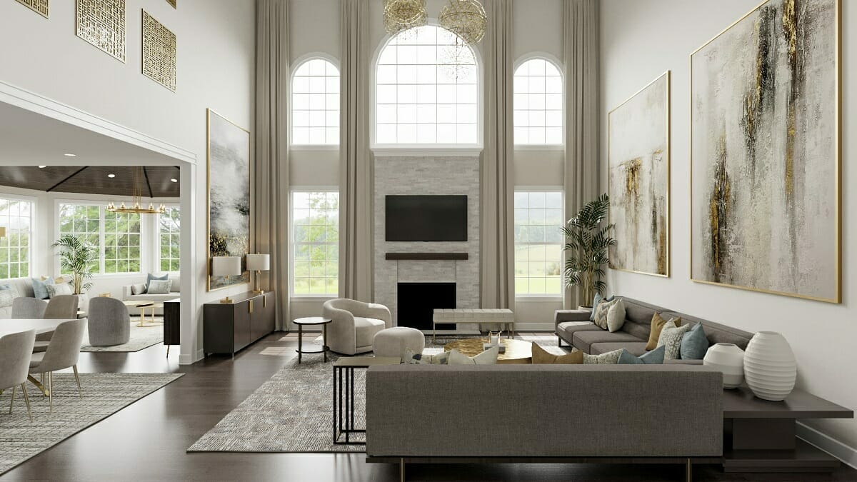 AI living room design by Selma A