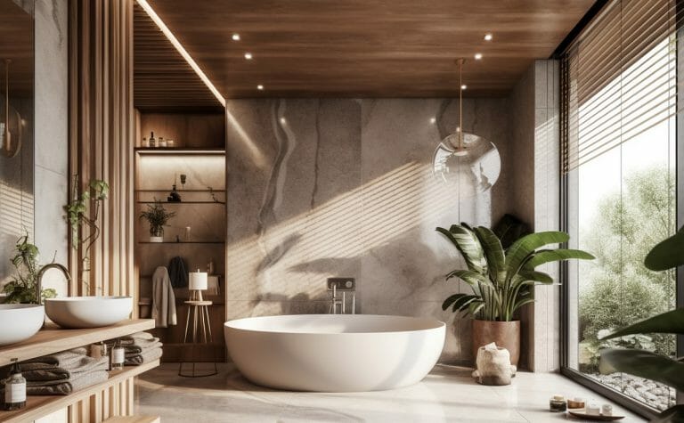 Bathroom Trends 2023 With Organic Marble 768x475 