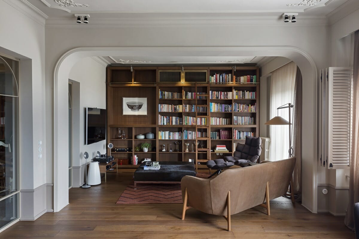 cozy home libraries