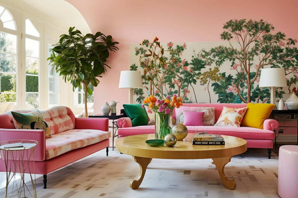 9 Red and Pink Interiors - Interior Design
