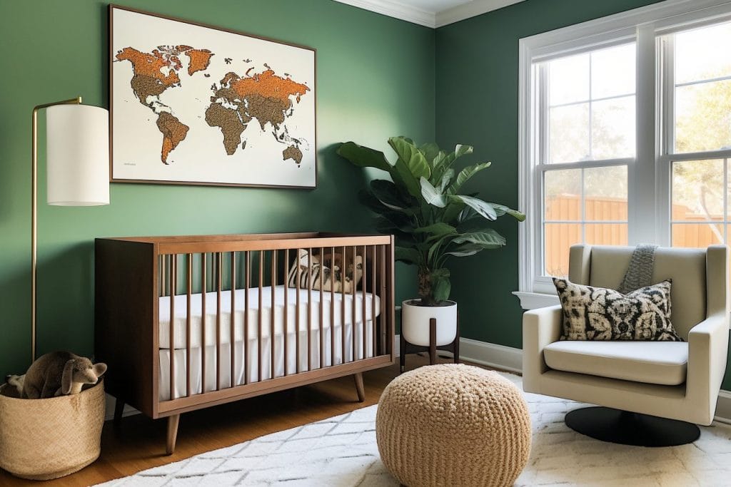 A nursery themed for a little explorer, by Decorilla