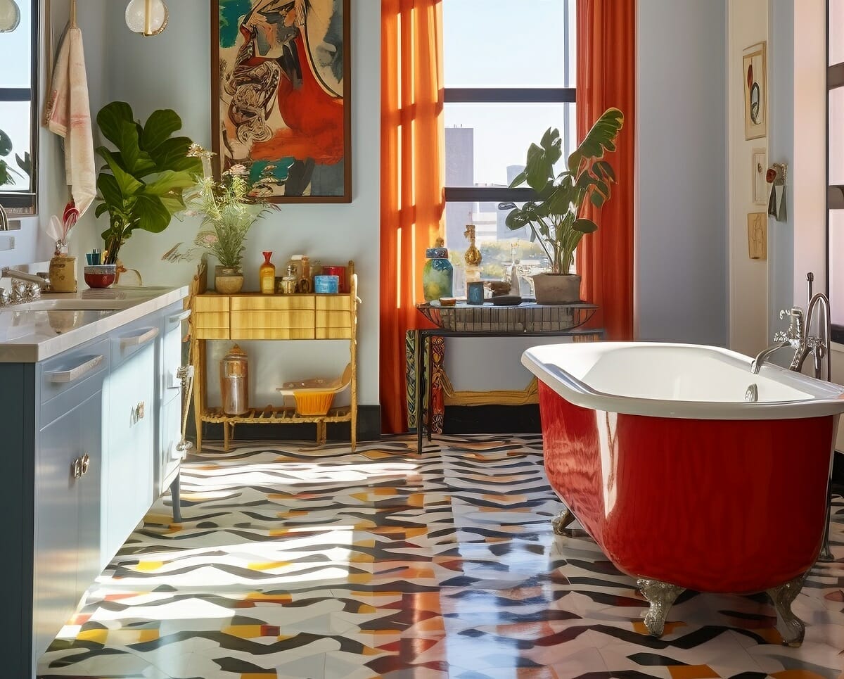 Interior Design Ideas - Home Bunch  Bathroom design, Bathroom colors,  Traditional bathroom
