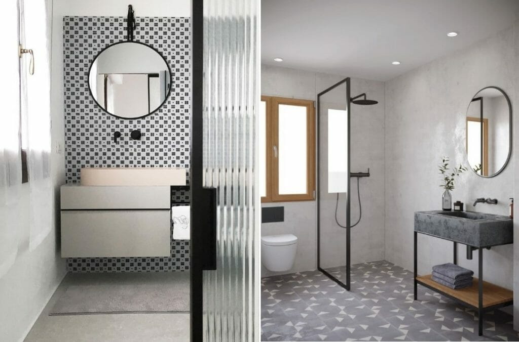 Bathroom Tile Trends 2024 In Gray 1024x676 