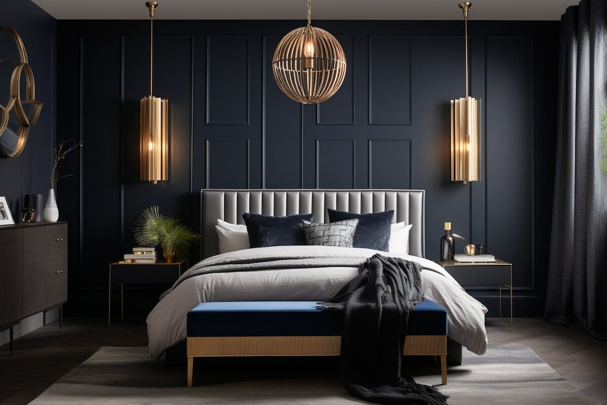 cute accent walls in bedrooms        <h3 class=