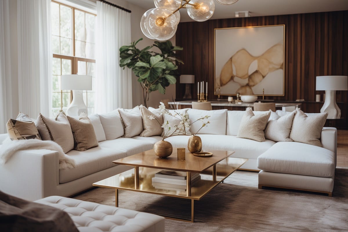 Heart Hands Sculpture Gold Decor for Living Room Bedroom Apartment  Bookshelf