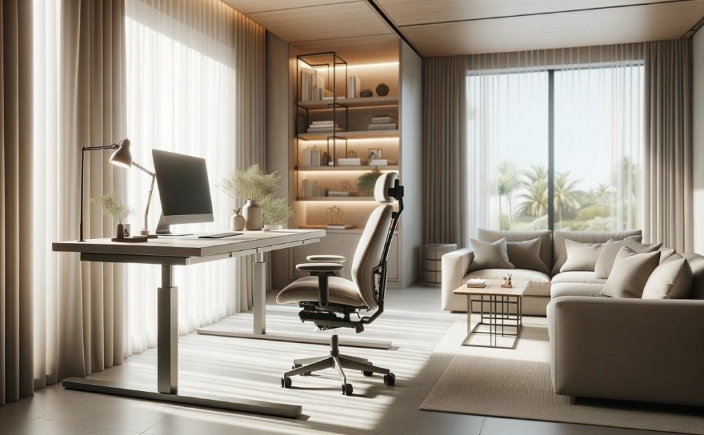 Home Office Trends 2024 With Sit To Stand Desks 1024x633 