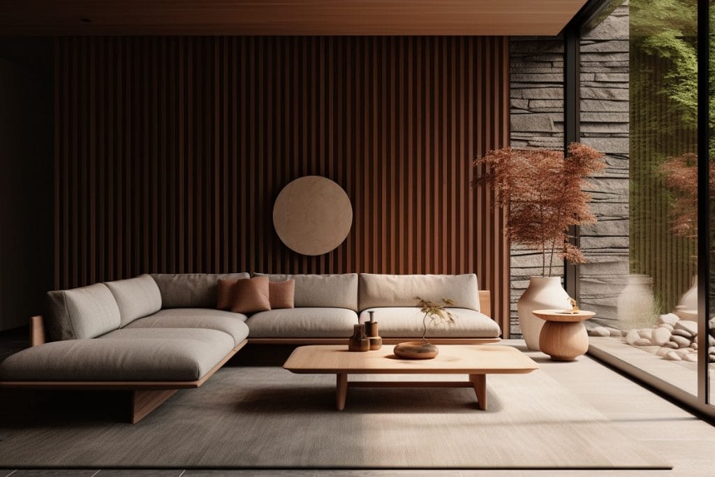 Moody Wabi Sabi Interior Design Ideas In A Living Room 1024x683 