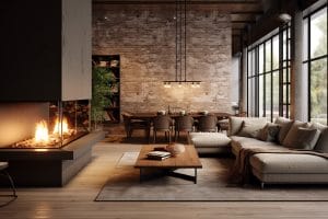 Ahead Of The Curve Hottest Living Room Trends Of 2024 Decorilla   Rustic Living Room Design Ideas And Trends 2024 300x200 