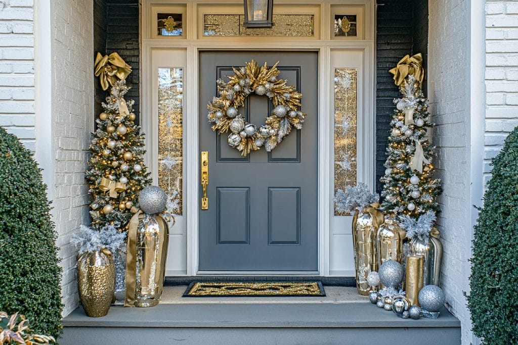 NYE door decorations by Decorilla